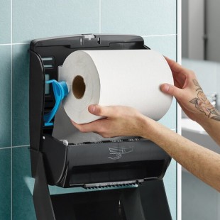 Lavex White Hardwound Paper Towel, 600 Feet / Roll - 12/Case Lavex White Hardwound Paper Towel, 600 Feet / Roll - 12/Case
