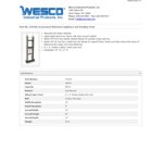Wesco Industrial Products 550 lb. Aluminum Appliance Hand Truck with 6