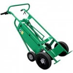 Valley Craft 1,000 lb. 4-Wheel Steel Drum Truck with Mold-On Rubber Wheels F82845A2 Valley Craft 1,000 lb. 4-Wheel Steel Drum Truck with Mold-On Rubber Wheels F82845A2