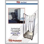 B&P Manufacturing Liberator 500 lb. Ice Cart with Foot Brake System and Heavy-Duty Removable Liner 5012-008 B&P Manufacturing Liberator 500 lb. Ice Cart with Foot Brake System and Heavy-Duty Removable Liner 5012-008