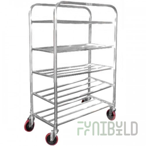 Winholt UNAL-5-WEG Five Shelf Narrow Universal Cart