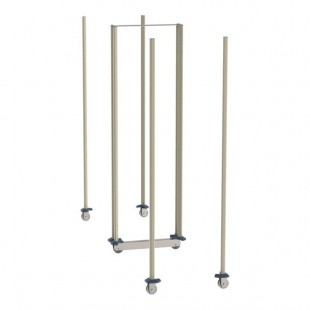 Metro LBTM18Q3 qwikTRAK MetroMax Q Double Deep Mobile Unit Kit for 18