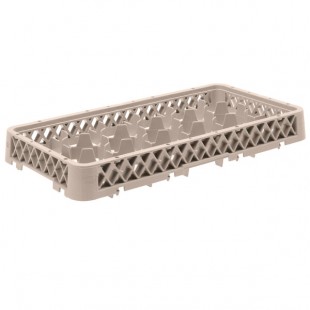Vollrath HRD1 Traex® Half-Size Beige 17 Compartment Glass Rack Extender Vollrath HRD1 Traex® Half-Size Beige 17 Compartment Glass Rack Extender