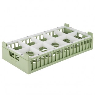 Vollrath 52810 Signature Half-Size Light Green 10-Compartment 4 1/8 Vollrath 52810 Signature Half-Size Light Green 10-Compartment 4 1/8