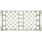 Vollrath 52810 Signature Half-Size Light Green 10-Compartment 4 1/8 Vollrath 52810 Signature Half-Size Light Green 10-Compartment 4 1/8
