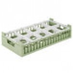 Vollrath 52810 Signature Half-Size Light Green 10-Compartment 4 1/8 Vollrath 52810 Signature Half-Size Light Green 10-Compartment 4 1/8