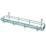 Metro SR24K3 Smartwall G3 Metroseal Green Spice Rack / Utility Shelf 5 1/4 Metro SR24K3 Smartwall G3 Metroseal Green Spice Rack / Utility Shelf 5 1/4
