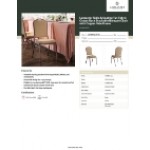 Lancaster Table & Seating Tan Fabric Crown Back Stackable Banquet Chair with Copper Vein Frame Lancaster Table & Seating Tan Fabric Crown Back Stackable Banquet Chair with Copper Vein Frame