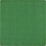 Joy Carpets Kid Essentials Just Kidding 12' Grass Green Square Area Rug