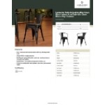 Lancaster Table & Seating Alloy Onyx Black Indoor Arm Chair with Onyx Black Vinyl Cushion Lancaster Table & Seating Alloy Onyx Black Indoor Arm Chair with Onyx Black Vinyl Cushion