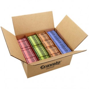 Crayola 528902 Classic 3000-Count Crayons in 4 Assorted Colors