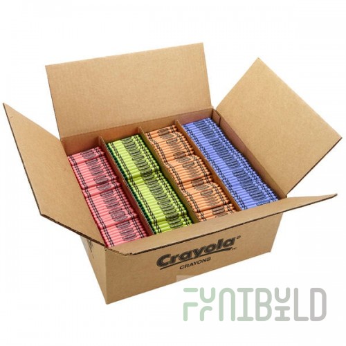 Crayola 528902 Classic 3000-Count Crayons in 4 Assorted Colors