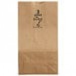 Duro Husky Dubl Life 3 lb. Heavy Duty Natural Kraft Bag - 400/Bundle