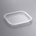 Fabri-Kal SQ24 TruWare 24 oz. Square Recycled PET Deli Container - 600/Case