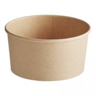 Solia Medium 33.8 oz. Kraft Salad Bowl - 300/Case Solia Medium 33.8 oz. Kraft Salad Bowl - 300/Case