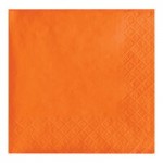 Creative Converting 58191B Sunkissed Orange 3-Ply 1/4 Fold Luncheon Napkin - 500/Case Creative Converting 58191B Sunkissed Orange 3-Ply 1/4 Fold Luncheon Napkin - 500/Case