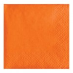 Creative Converting 58191B Sunkissed Orange 3-Ply 1/4 Fold Luncheon Napkin - 500/Case Creative Converting 58191B Sunkissed Orange 3-Ply 1/4 Fold Luncheon Napkin - 500/Case