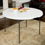 Lifetime Round Fold-in-Half Table, 48