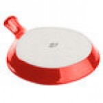 Tuxton BQP-130 28.5 oz. Cayenne China Fry Pan Server - 6/Case Tuxton BQP-130 28.5 oz. Cayenne China Fry Pan Server - 6/Case