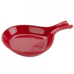 Tuxton BQP-130 28.5 oz. Cayenne China Fry Pan Server - 6/Case Tuxton BQP-130 28.5 oz. Cayenne China Fry Pan Server - 6/Case