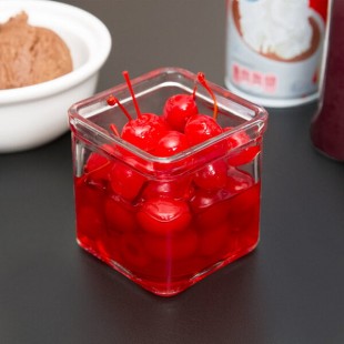 American Metalcraft 8 oz. Square Glass Condiment Jar - 12/Case American Metalcraft 8 oz. Square Glass Condiment Jar - 12/Case