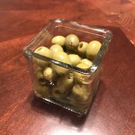 American Metalcraft 8 oz. Square Glass Condiment Jar - 12/Case