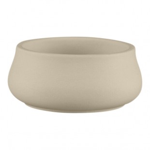 RAK Porcelain Baantna 3.4 oz. Gray Porcelain Thali Bowl - 12/Case