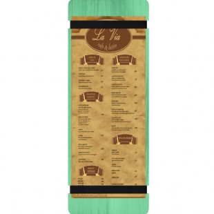 Menu Solutions WDRBB-BD Washed Teal 4 1/4