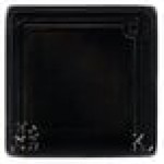 TableCraft CW4024BK Contemporary Collection Black 1 Qt. Straight Sided Bowl