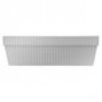 TableCraft CW1494N 24 Qt. Natural Cast Aluminum Square Bowl TableCraft CW1494N 24 Qt. Natural Cast Aluminum Square Bowl