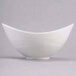 Reserve by Libbey 987659320 Silk 39.5 oz. Oval Royal Rideau White Porcelain Bowl - 12/Case Reserve by Libbey 987659320 Silk 39.5 oz. Oval Royal Rideau White Porcelain Bowl - 12/Case