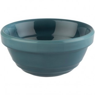 APS Emma 16 oz. Blue Round Melamine Bowl