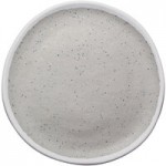 GET B-299-CRM Pottery Market 10 oz. Glazed Cream Melamine Bowl with Brown Trim - 24/Case