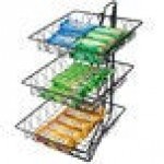 Cal-Mil 1293-3 Three Tier Merchandiser with Square Wire Baskets - 12 Cal-Mil 1293-3 Three Tier Merchandiser with Square Wire Baskets - 12