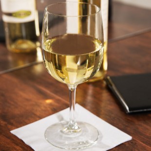Libbey 8573SR Bristol Valley 13 oz. Customizable White Wine Glass - 24/Case