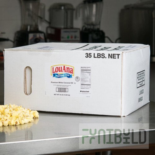 LouAna 35 lb. Bag-in-Box White Coconut Oil