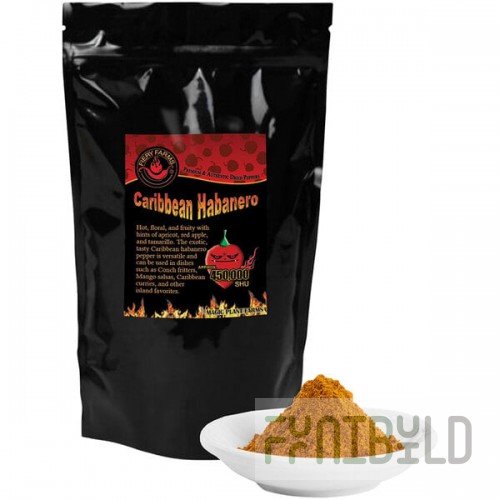 Fiery Farms Smoked Red Caribbean Habanero Pepper Powder 2.2 lb.