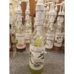 Monin Premium Pistachio Flavoring Syrup 750 mL - 12/Case