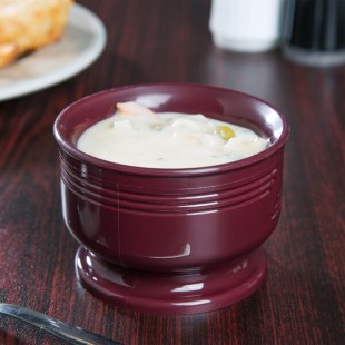 Cambro MDSB5487 Shoreline 5 oz. Cranberry Bowl - 48/Case