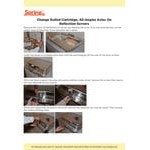 Spring USA Reflection 2/3 Size Square Stainless Steel Induction Chafer with Glass Lid 2174-6