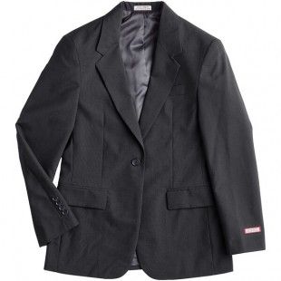 National Patrol by Henry Segal Women's Customizable Black Suit Jacket - 02