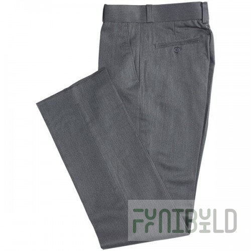 National Patrol by Henry Segal Men's Charcoal Gray Dress Pants - 36