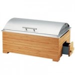 Cal-Mil 3837-3-60 Bamboo Action Station 1/6 Size Pan Unit - 11 3/4