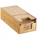Cal-Mil 3837-3-60 Bamboo Action Station 1/6 Size Pan Unit - 11 3/4