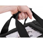 CaterGator Dash Black Nylon Heavy-Duty Insulated Soft-Sided Food Delivery Bag - Holds (6) 2.5