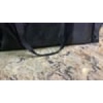 CaterGator Dash Black Nylon Heavy-Duty Insulated Soft-Sided Food Delivery Bag - Holds (6) 2.5