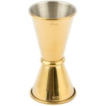 Barfly® M37000GD 0.5 oz. & 0.75 oz. Gold-Plated Japanese Style Jigger Barfly® M37000GD 0.5 oz. & 0.75 oz. Gold-Plated Japanese Style Jigger