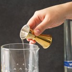 Barfly® M37000GD 0.5 oz. & 0.75 oz. Gold-Plated Japanese Style Jigger Barfly® M37000GD 0.5 oz. & 0.75 oz. Gold-Plated Japanese Style Jigger