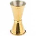 Barfly® M37000GD 0.5 oz. & 0.75 oz. Gold-Plated Japanese Style Jigger Barfly® M37000GD 0.5 oz. & 0.75 oz. Gold-Plated Japanese Style Jigger