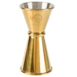 Barfly® M37000GD 0.5 oz. & 0.75 oz. Gold-Plated Japanese Style Jigger Barfly® M37000GD 0.5 oz. & 0.75 oz. Gold-Plated Japanese Style Jigger